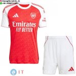 Maglia Set Completo Uomo Arsenal Prima 2025/2026 Maglia Set Completo Uomo Arsenal Prima 2025/2026
