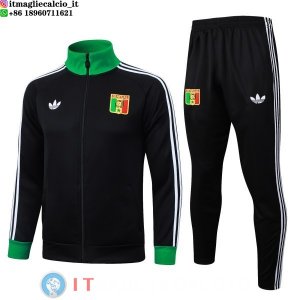 Giacca Full Zip e Pantaloni Allenamento Senegal 2026 Nero