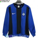 Felpa Girocollo Inter Milan Uomo 2025/2026 Blu I Nero