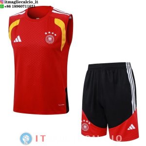 Senza Maniche Set Completo Maglia Germania 2026 Giallo Nero