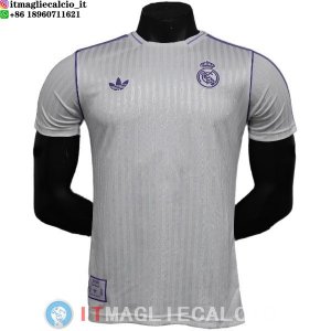Thailandia Maglia Real Madrid Speciale Giocatori 2025/2026 Bianco Purpureo