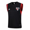 Senza Maniche Maglia São Paulo 2023/2024 Nero Rosso