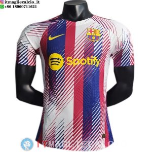 Formazione Maglia Barcellona Giocatori 2023/2024 Rosso Blu