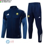 Giacca Set Completo Lunga Zip Al-Nassr 25-26 Blu Navy Giacca Set Completo Lunga Zip Al-Nassr 25-26 Blu Navy