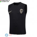 Senza Maniche Maglia Corinthians Paulista 2023/2024 Nero