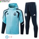 Felpa Cappuccio Set Completo Bambino Argentina 2026 Blu