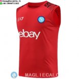 Senza Maniche Maglia Napoli 2024/2025 Rosso