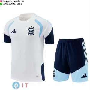 Formazione Maglia Set Completo Bambino Argentina 2026 Bianco Blu