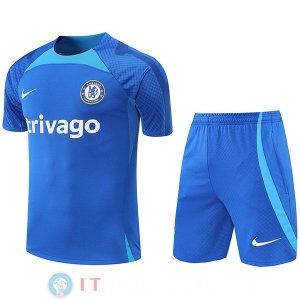 Formazione Maglia Set Completo Chelsea 2022/2023 Blu I Bianco