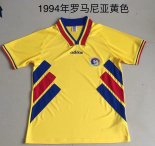 Retro Maglia Originali Romania 1994 Giallo