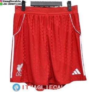 Maglia Liverpool Pantaloni Prima Giocatori 2025/2026