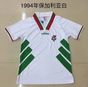 Retro Maglia Originali Bulgaro 1994 Bianco