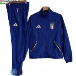 Giacca a Vento e Pantaloni Italia 2026 Blu Giacca a Vento e Pantaloni Italia 2026 Blu