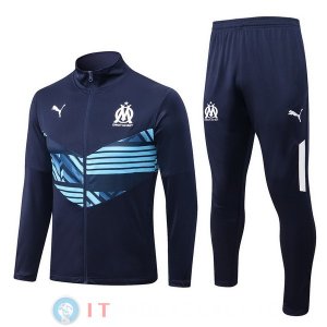 Giacca Set Completo Marseille 22-23 Blu Navy