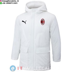 Giacca in Cotone AC Milan 24-25 Bianco