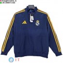 Giacca A Vento Real Madrid 2025/2026 Blu Giallo