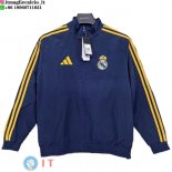Giacca A Vento Real Madrid 2025/2026 Blu Giallo