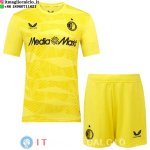 Maglia Bambino Feyenoord Rotterdam Portiere 2025/2026 Giallo