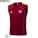 Senza Maniche Maglia Arsenal 2025/2026 Borgogna
