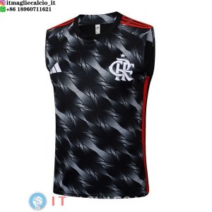 Senza Maniche Maglia Flamengo 2025/2026 Grigio Nero