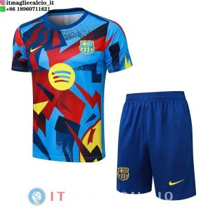 Formazione Set Completo Barcellona 2025/2026 Blu Rosso Giallo