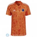 Thailandia Maglia Cruzeiro Portiere 2022/2023 Arancione