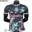 Thailandia Maglia Inter Milan Speciale Giocatori 2025/2026 Nero Rosa