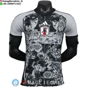 Thailandia Maglia Giappone Speciale Giocatori 2023 Nero Bianco