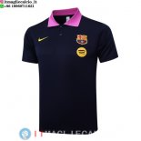 POLO Maglia Barcellona 2025/2026 Blu Navy Purpureo