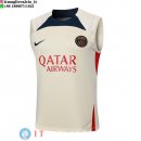 Senza Maniche Maglia Paris Saint Germain 2023/2024 Giallo Blu