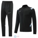 Giacca Set Completo Lunga Zip Nike 22-23 Nero