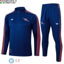 Felpa Da Allenamento Set Completo Arsenal 25-26 Blu Navy Rosso