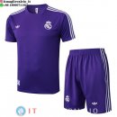 Formazione Maglia Set Completo Real Madrid 2025/2026 Purpureo