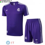 Formazione Maglia Set Completo Real Madrid 2025/2026 Purpureo