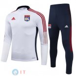 Giacca Bambino Set Completo Lyon 2021/2022 Bianco Nero