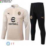 Felpa Da Allenamento Set Completo AC Milan 24-25 Giallo Nero