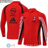 Felpa Da Allenamento AC Milan 03-04 Rosso