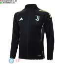 Giacca Lunga Zip Juventus 2025/2026 Nero Rosa