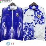 Giacca A Vento Real Madrid 2025/2026 Bianco Purpureo