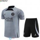 Formazione Bambino Set Completo Maglia PSG 2023/2024 Grigio Nero