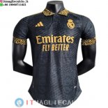 Thailandia Maglia Real Madrid Speciale Giocatori 2023/2024 Nero Giallo