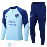 Giacca Bambino Set Completo Atletico Madrid 2022/2023 III Blu