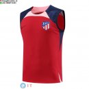 Senza Maniche Maglia Atletico Madrid 2023/2024 Rosso Blu