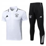 POLO Maglia Set Completo Germania 2025 Bianco Nero