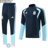 Tuta da Allenamento Argentina Mezza Cerniera 2026 Blu II Navy Tuta da Allenamento Argentina Mezza Cerniera 2026 Blu II Navy