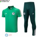 POLO Maglia Set Completo Messico 2023 Verde