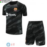 Maglia Bambino Barcellona Portiere 2023/2024 Nero