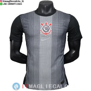 Maglia Giocatori Corinthians Paulista Portiere 2025/2026 Grigio Nero