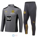 Giacca Set Completo Borussia Dortmund 21-22 I Grigio Navy