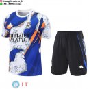Formazione Maglia Set Completo Real Madrid 2025/2026 Blu Nero
